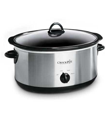 Amazon.com: Cooks by JCP Home 6-qt. Stainless Steel Slow Cooker